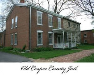 Old Cooper County Jail and Hanging Barn