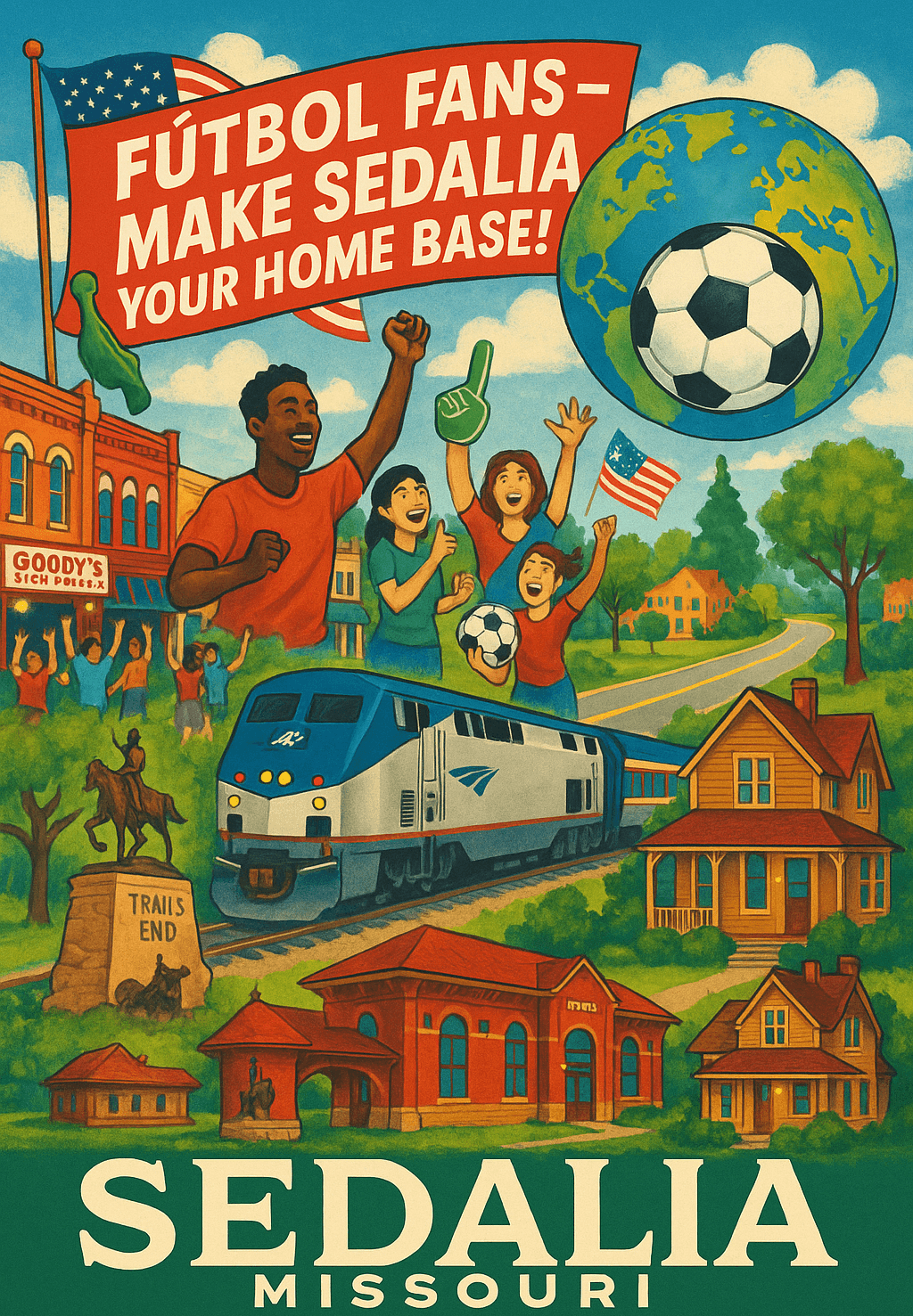 Sedalia, Missouri futbol graphic